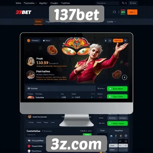 Acessibilidade e interface do site 137bet