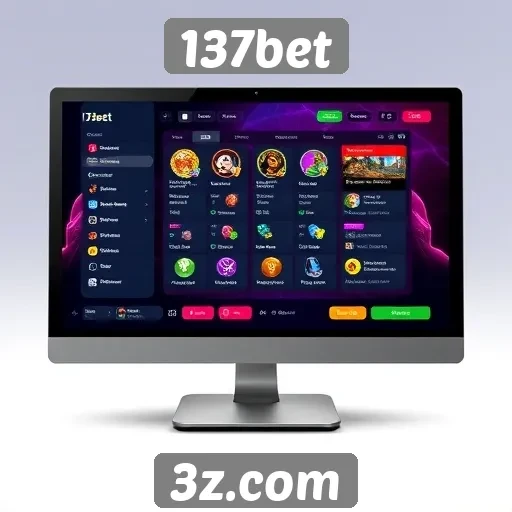 Revisão do interface do usuário no 137bet